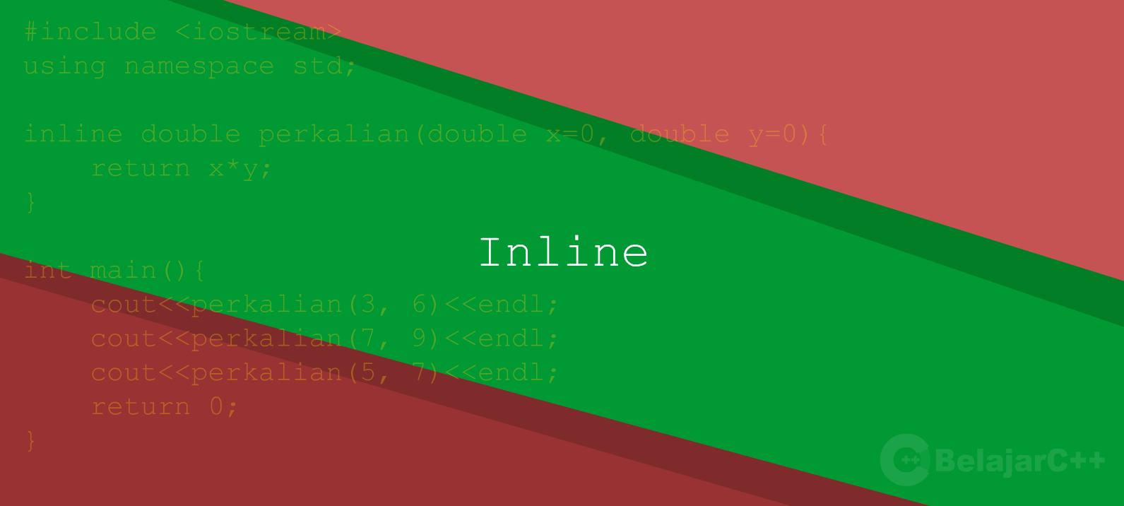 Fungsi Inline pada Function