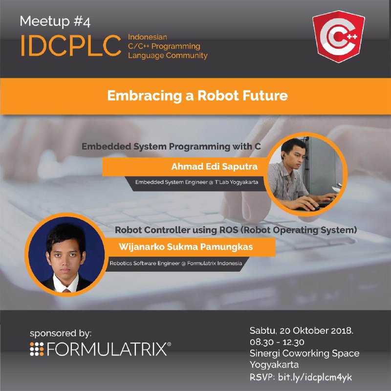 Indonesian C/C++ Warriors Meetup Yogyakarta October 20, 2018